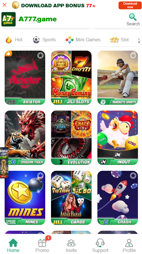 A777 Game